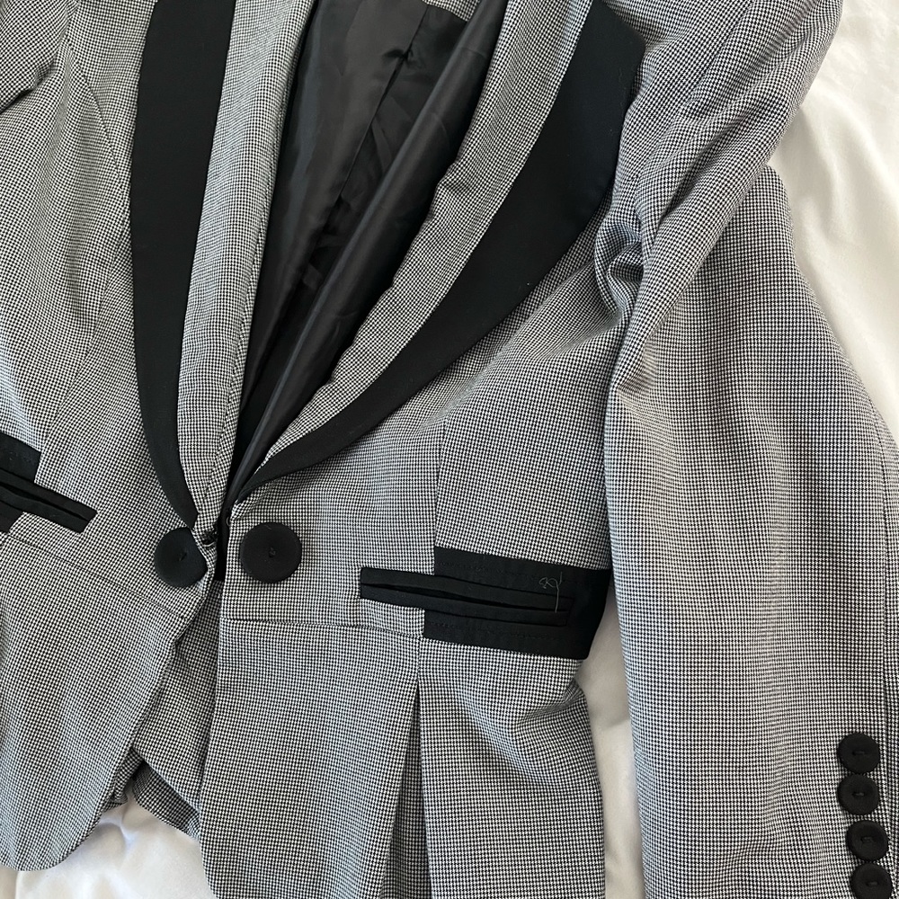 Danielle B. "Newbury" 3/4 Sleeve Gray Jacket - NEW